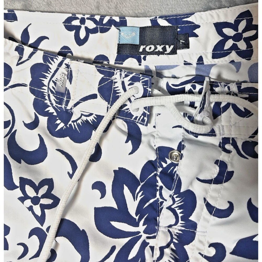 Roxy lightweight summer wmns sz 6 drawstring shorts #beach #lake #pool #party